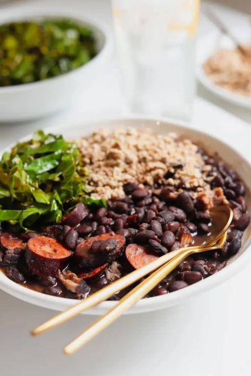Feijoada with Smoked Ribs and Bacon