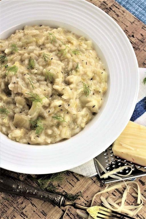 Fennel and Leek Risotto