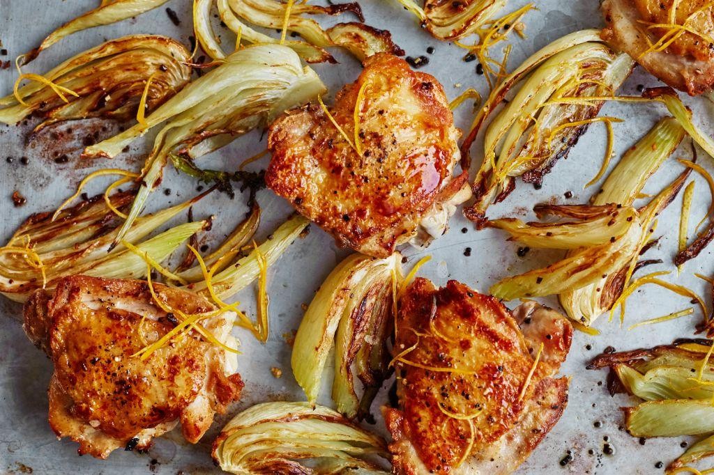 Fennel and Lemon Roasted Chicken
