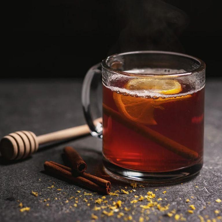 Fireside Hot Toddy with Honey