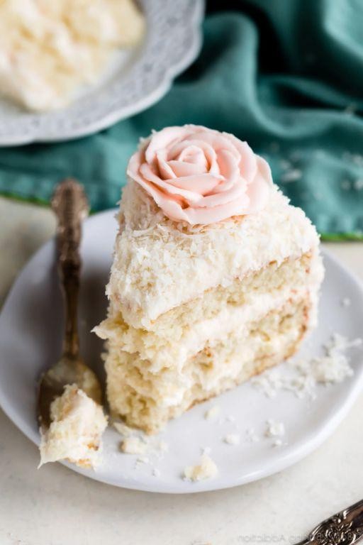 Fluffy Sugar-Free Coconut Cake