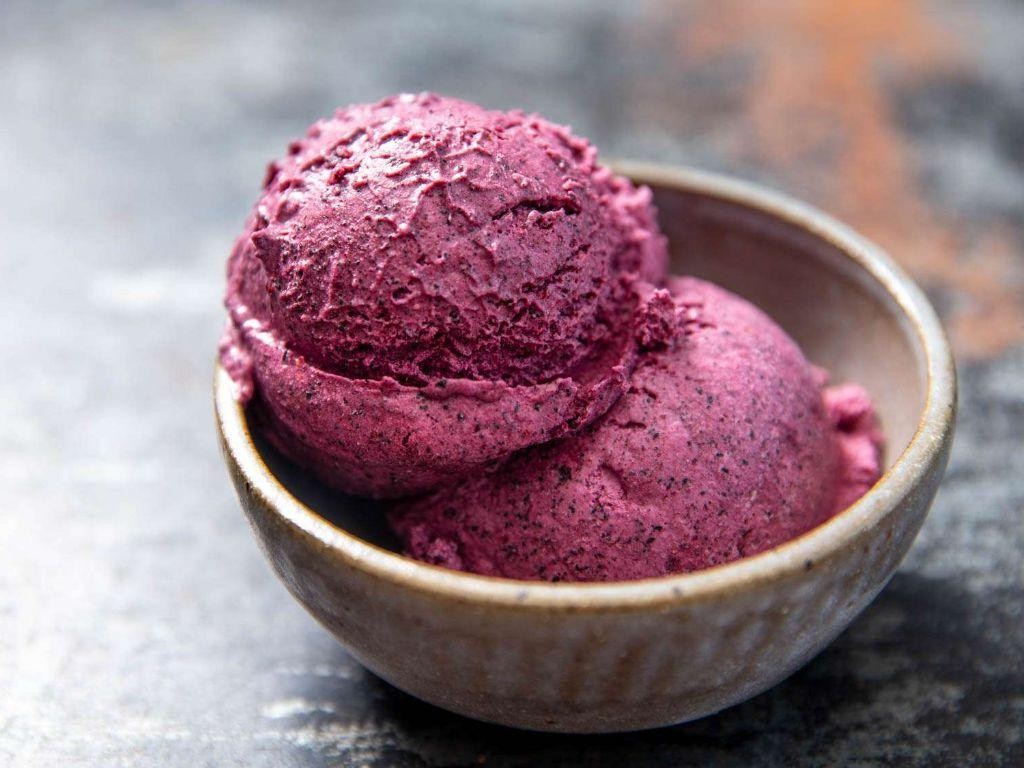 Freeze Dried Raspberry Ice Cream