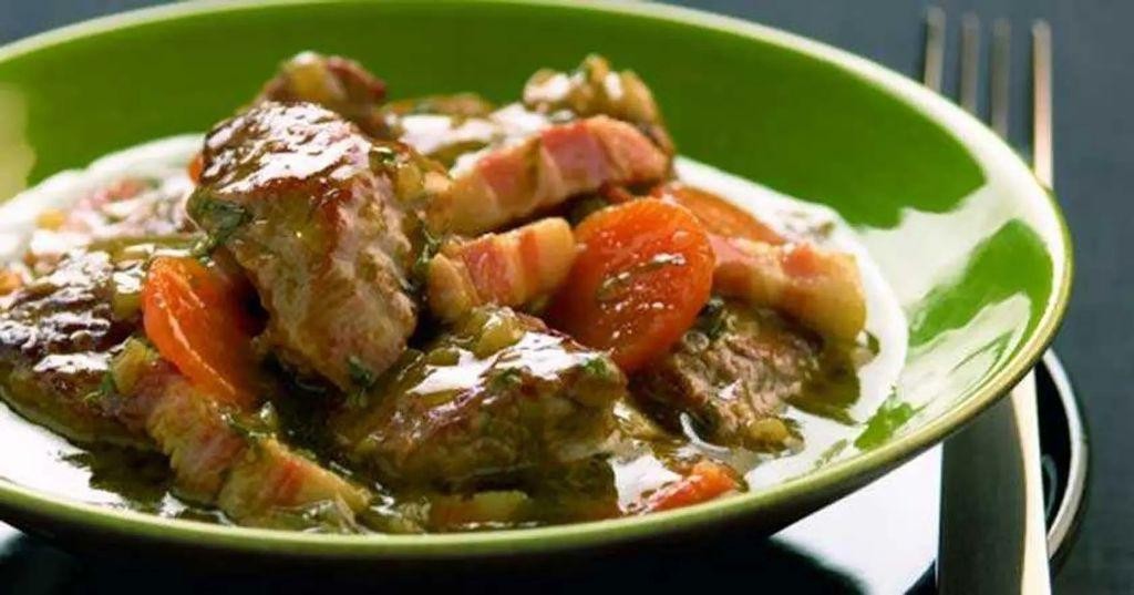 French Lamb Daube with Red Wine and Herbs