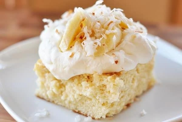 Fresh Coconut Tres Leches Cake