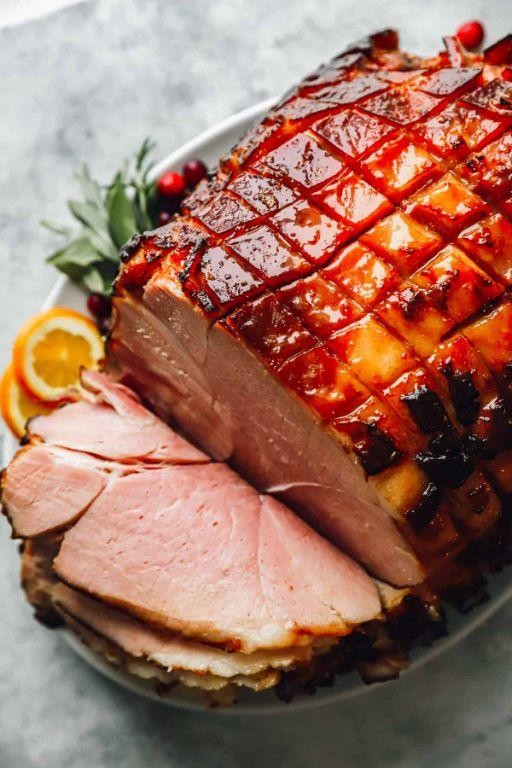 Fresh Ham with Molasses and Brown Sugar
