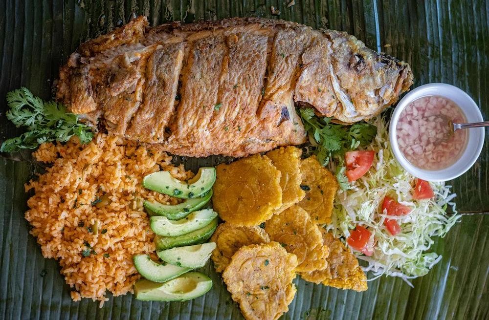 Fried Red Snapper with Crispy Shallots and Lime