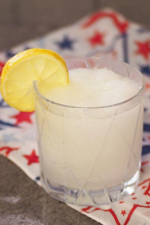 Frozen Gin Martini Slush for Summer