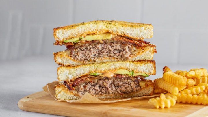 Garlic Butter Patty Melt