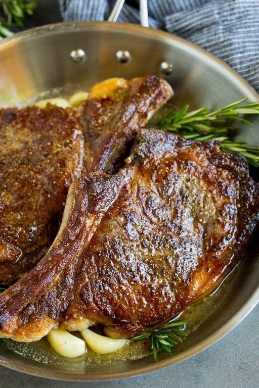 Garlic Butter Ribeye Steak