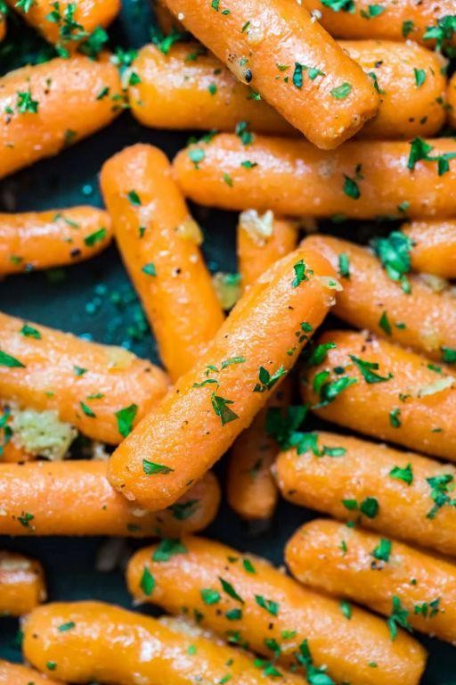Garlic Butter Sauteed Carrots