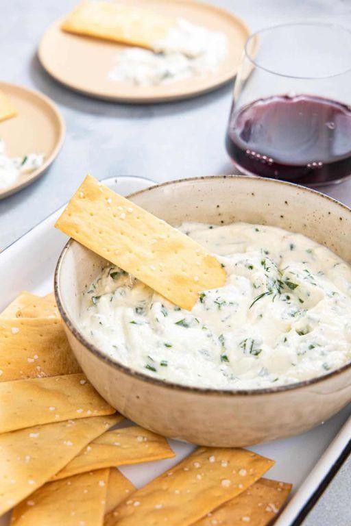 Garlic Herb Ricotta Dip