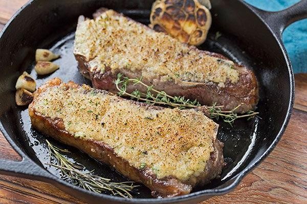 Garlic Parmesan Dry Rub Steak
