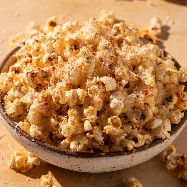 Garlic Parmesan Popcorn