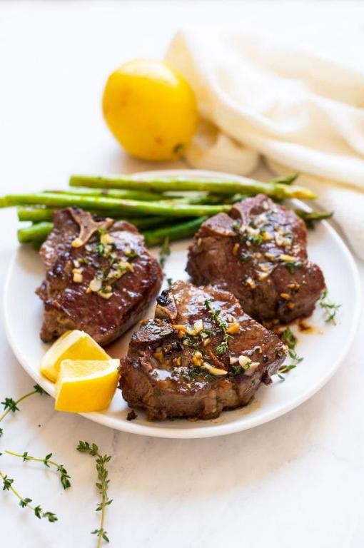 Garlic and Thyme Infused Lamb Loin
