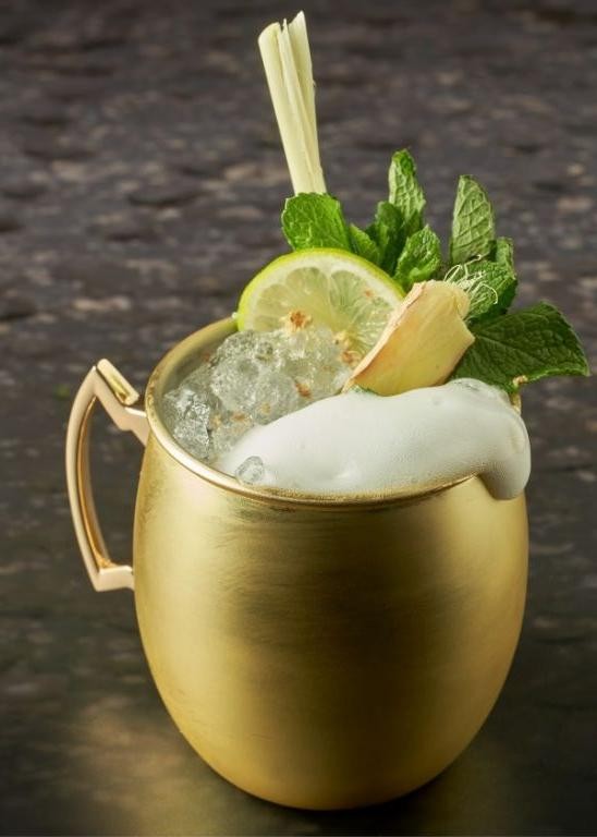 Ginger Lemongrass Moscow Mule