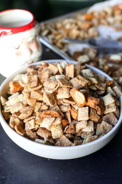Gingerbread Cereal Holiday Mix