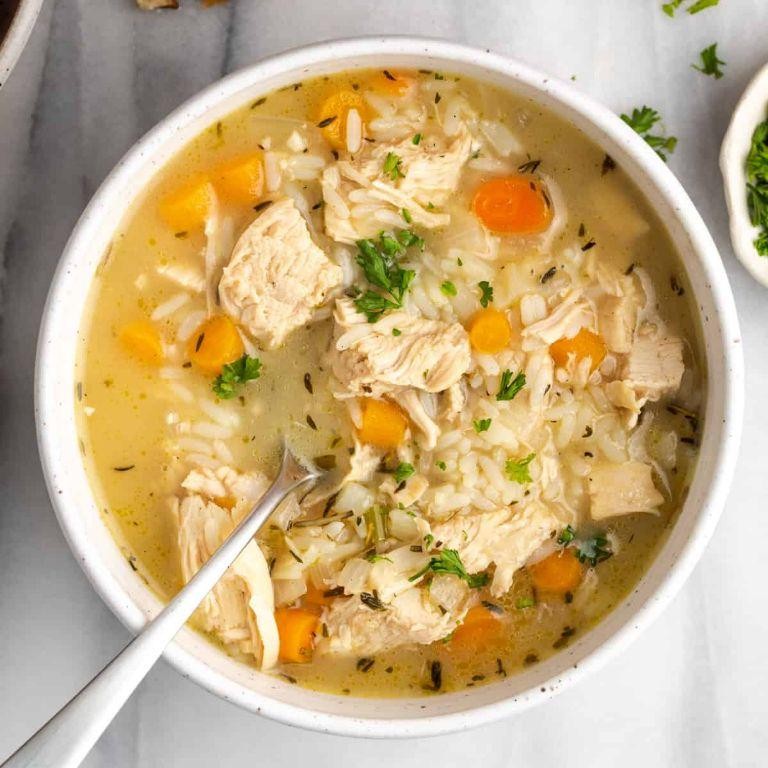 Gluten-Free Chicken and Rice Soup