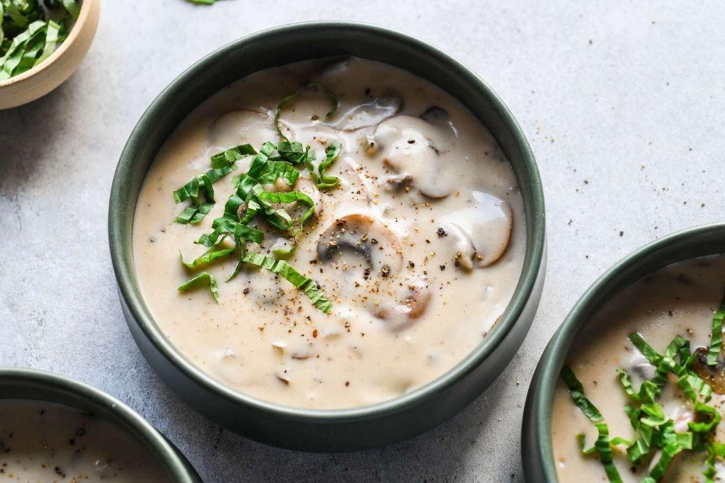 Gluten-Free Cream of Mushroom Soup