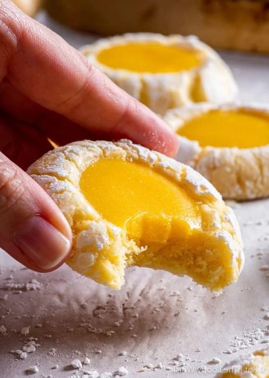Gluten-Free Lemon Meringue Cookies