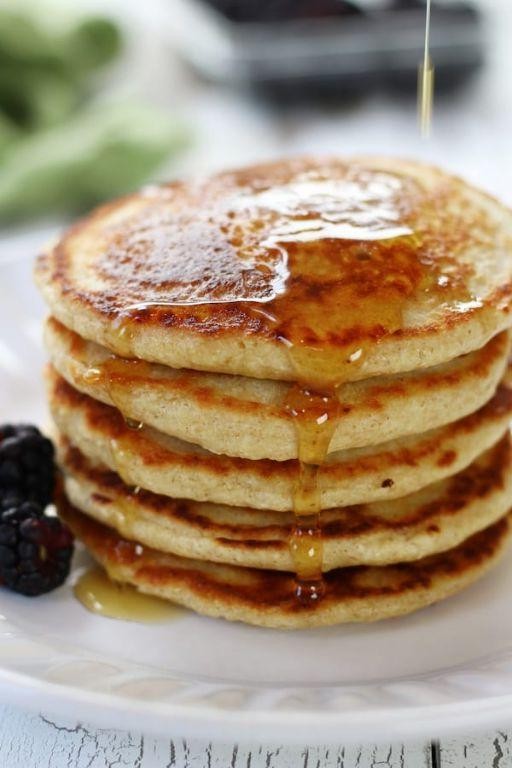 Gluten-Free Oat Flour Pancakes