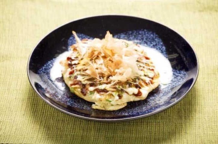 Gluten-Free Okonomiyaki with Rice Flour