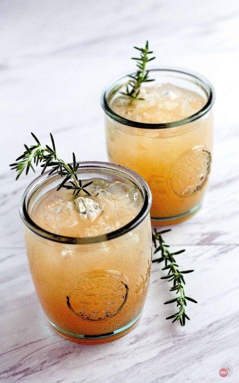 Grapefruit Rosemary Splash Punch