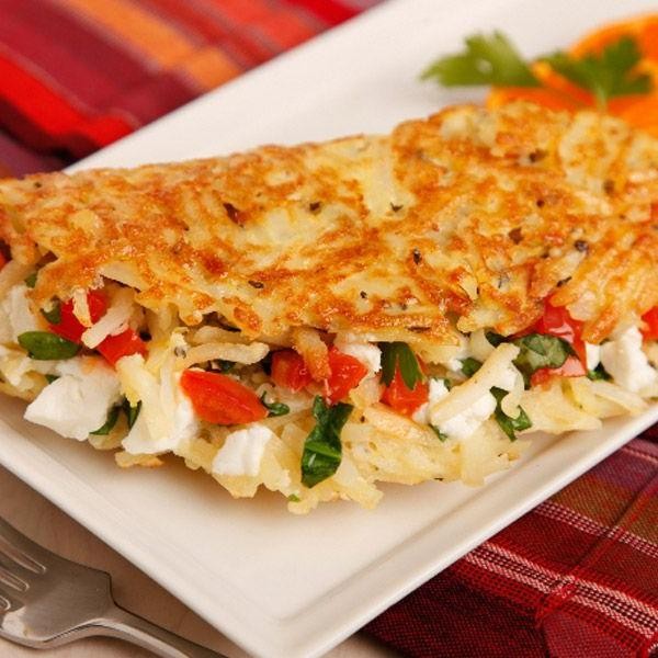 Greek-Inspired Hash Brown Breakfast Bake