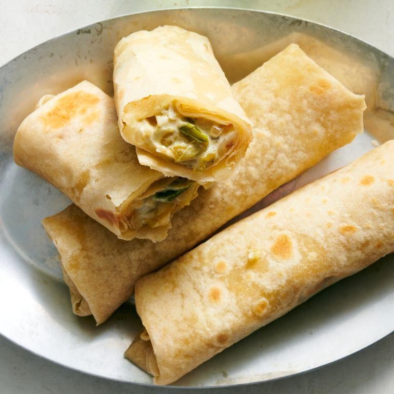 Green Chile Verde Burritos