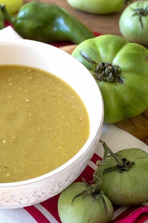 Green Tomato Hot Sauce