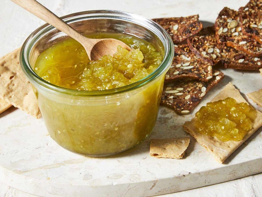 Green Tomato and Ginger Preserves
