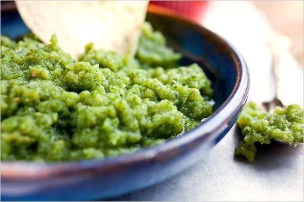 Green Tomato and Jalapeño Salsa Verde