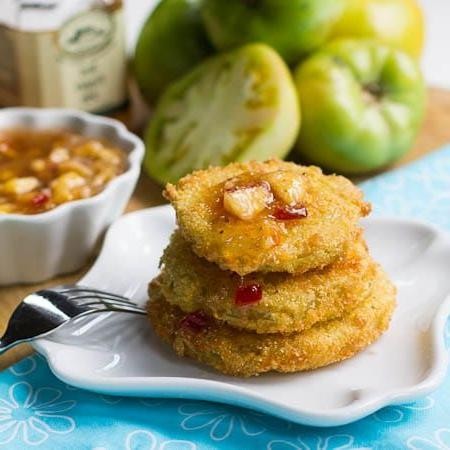 Green Tomato and Pepper Jelly