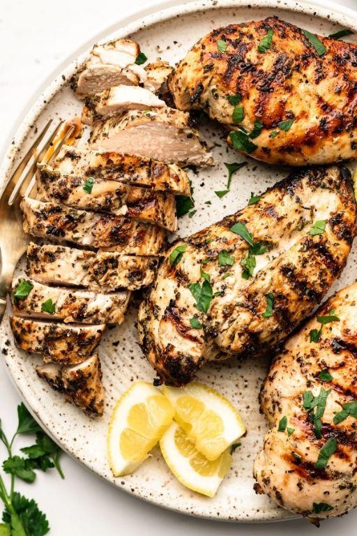 Grilled Lemon Herb Chicken Svelte