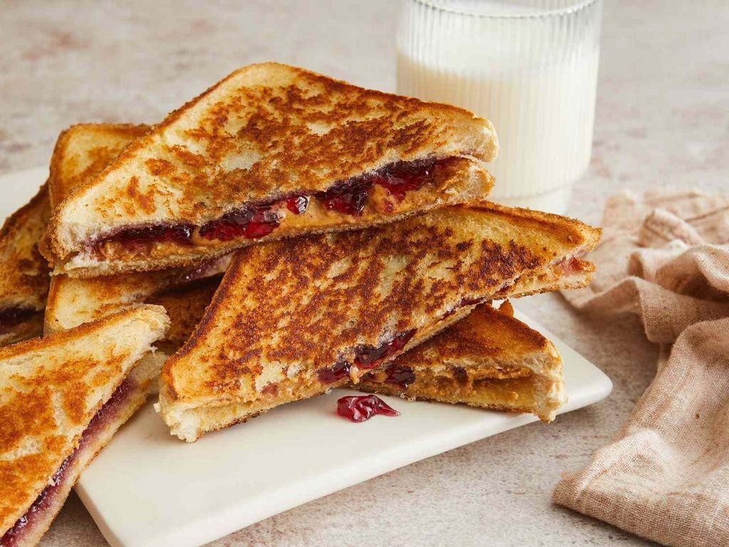 Grilled Peanut Butter Sandwich