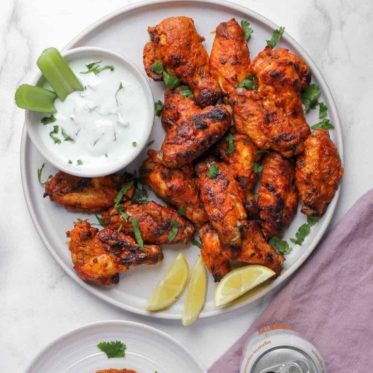 Grilled Tandoori Chicken Wings