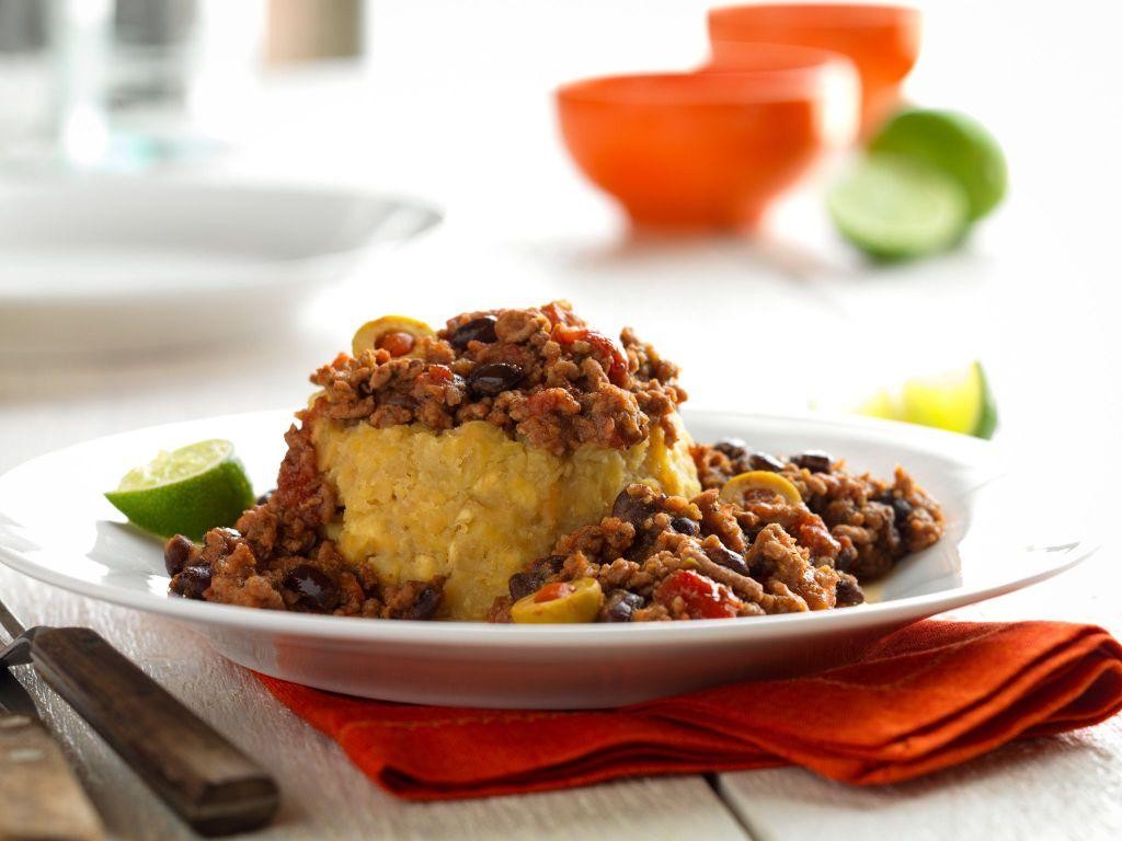 Ground Beef and Plantain Mofongo