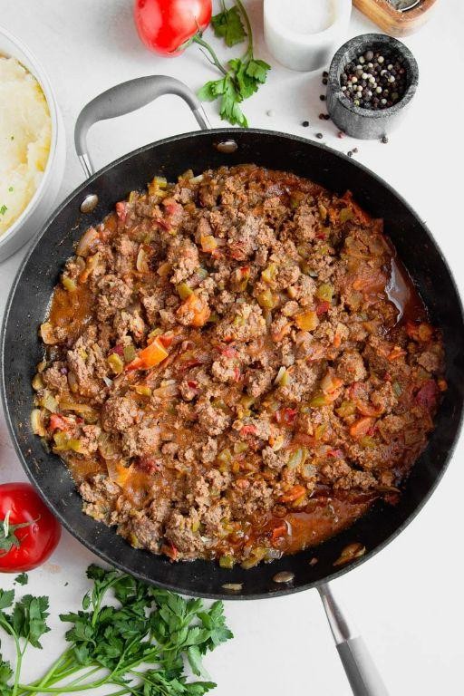 Ground Beef and Yuca Casserole