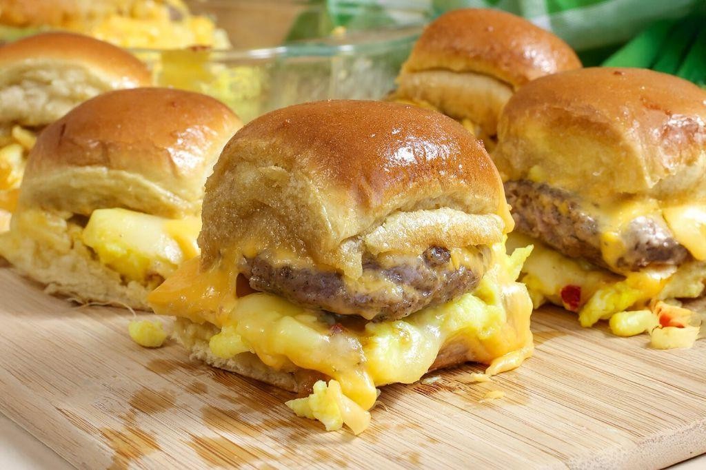 Ground Sausage Breakfast Sliders