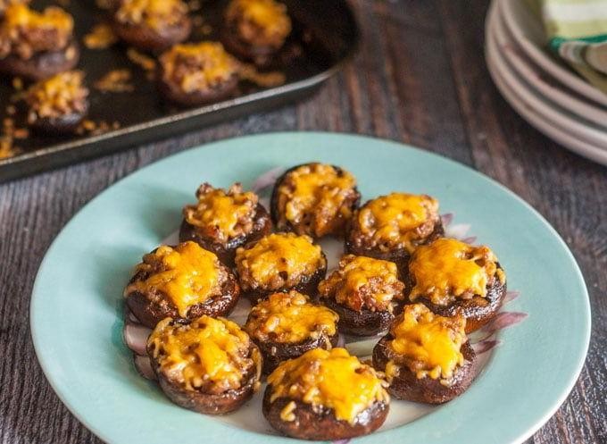 Hanky Panky Stuffed Mushrooms