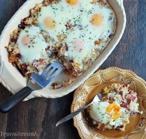 Hash Brown and Corned Beef Breakfast Bake