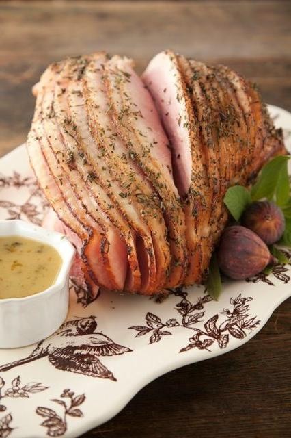 Herb-Crusted Fresh Ham Roast