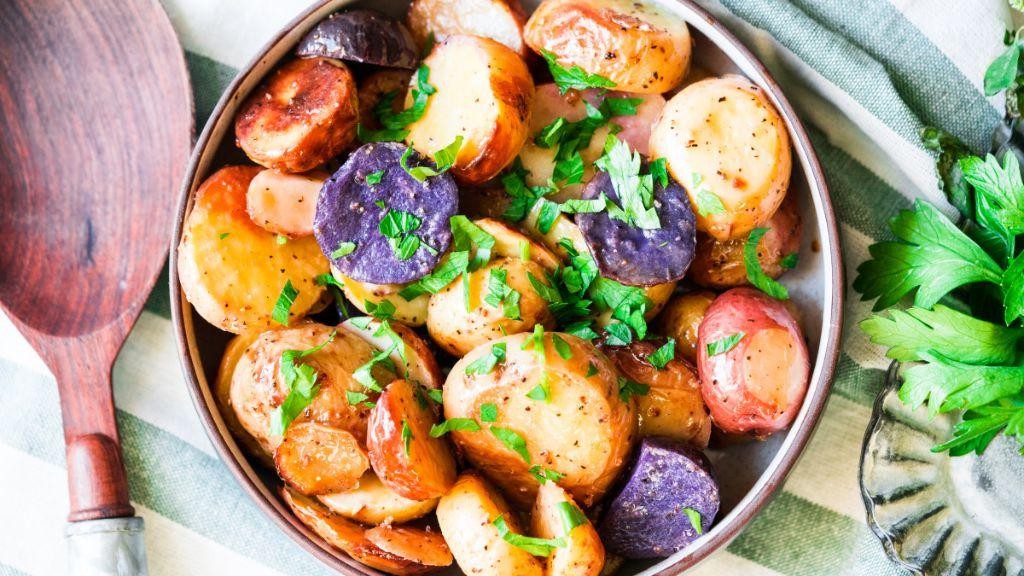 Herb-Roasted Crockpot Potatoes