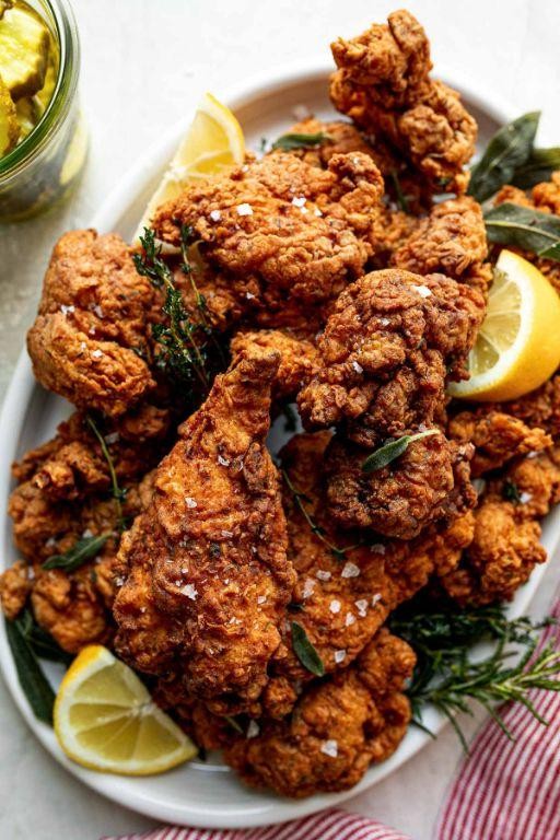 Herbed Buttermilk Crispy Chicken Breast
