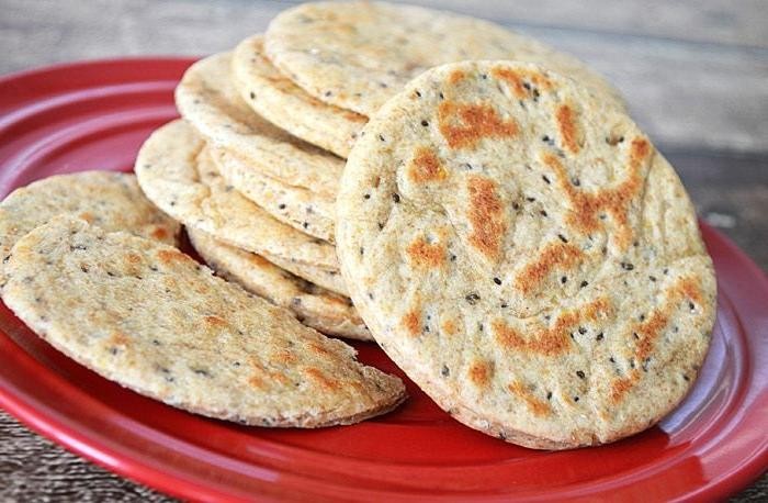 Herbed Chia Seed Flatbread