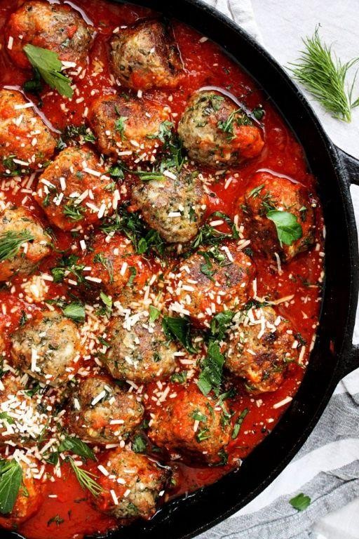 Herbed Liver Meatballs in Tomato Sauce