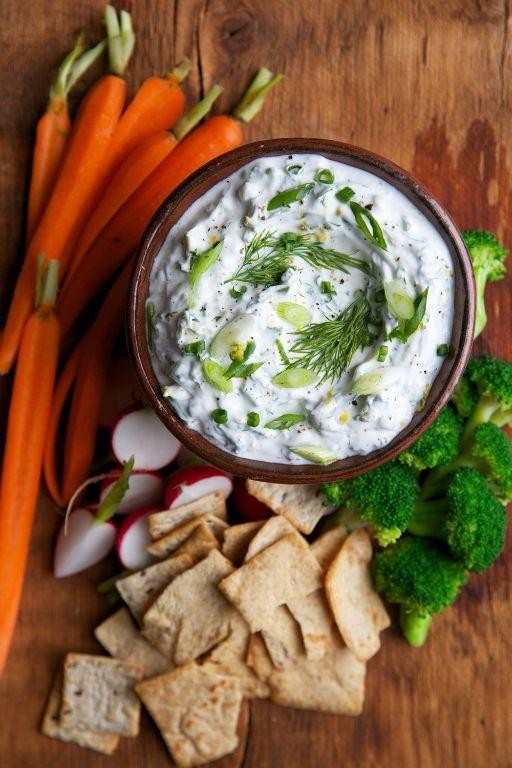 Herbed Tzatziki with Parsley and Chives