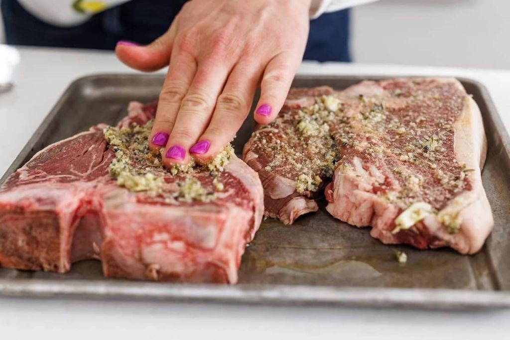 Herbes de Provence Dry Rub for Porterhouse Steak