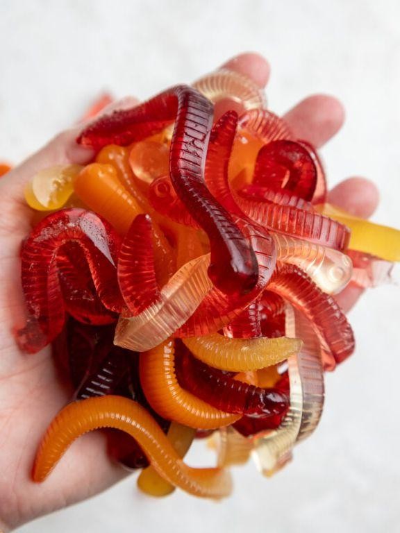 Homemade Gummy Worms