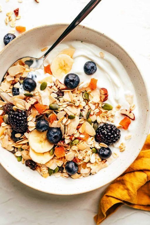 Homemade Muesli with Fresh Fruit