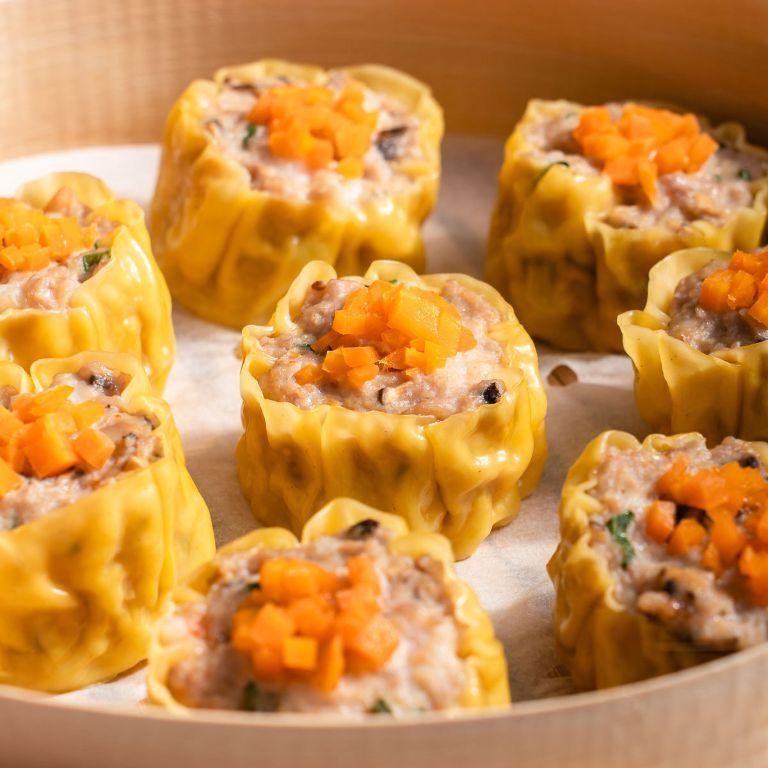 Hong Kong-Style Pork and Shrimp Siu Mai